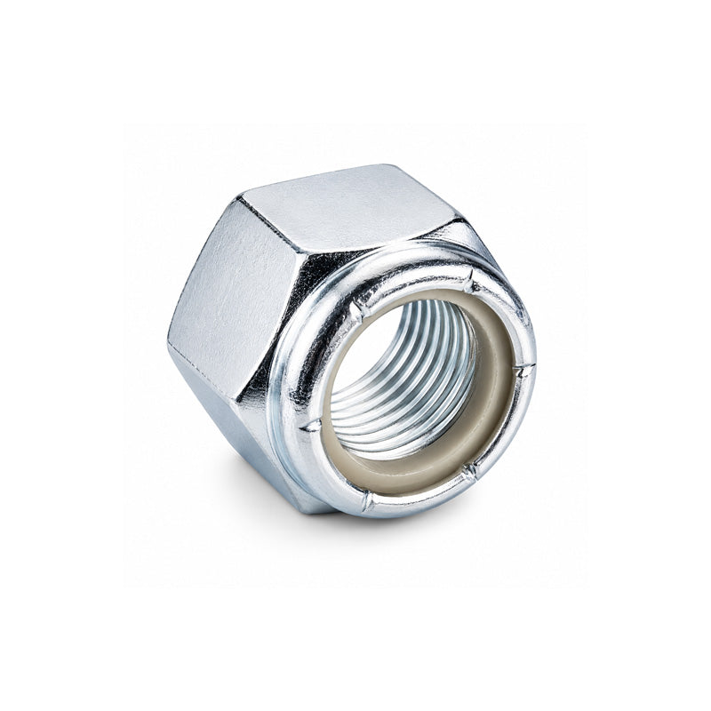 M14 Bright Zinc Plated High Tensile Steel Nyloc Locking Nut