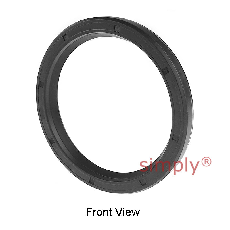 55x80x8mm Nitrile Rubber Single Lip Rotary Shaft Oil Seal with Garter Spring SC / R21