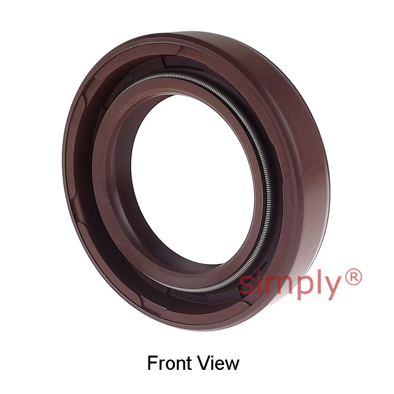 30x47x10mm DCVI Fork and Damper FKM Rubber Metric Rotary Shaft Oil Seal with 2 Opposite Facing Gater Springs