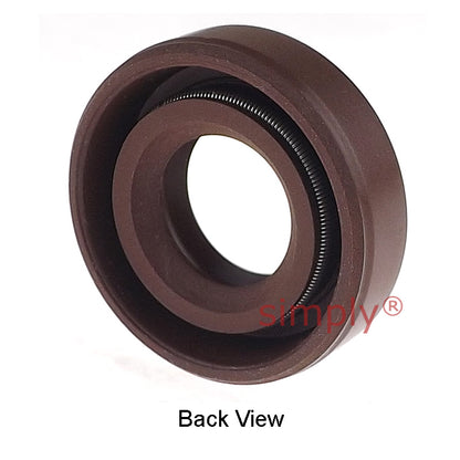45x65x8mm TC / R23 Double Lip FKM Rubber Metric Rotary Shaft Oil Seal with Garter Spring