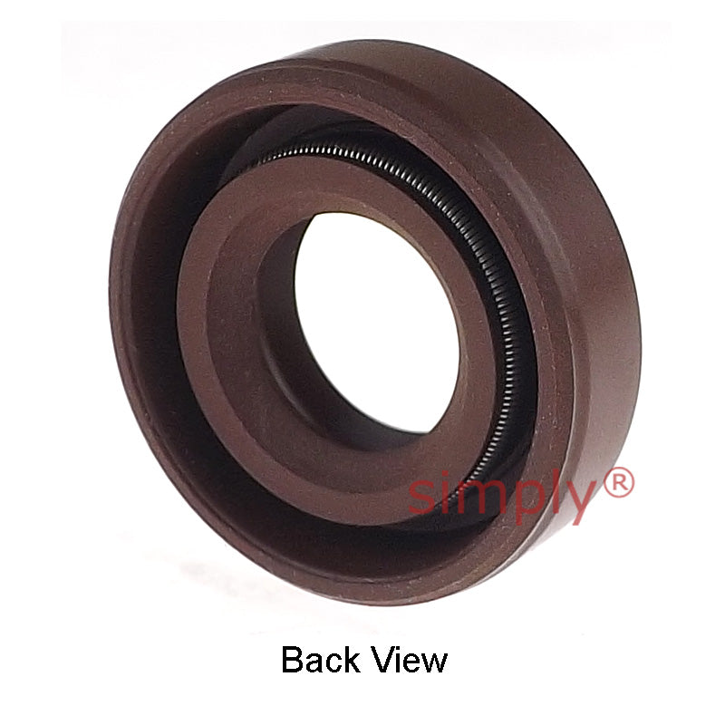 42x55x7mm TC / R23 Double Lip FKM Rubber Metric Rotary Shaft Oil Seal with Garter Spring