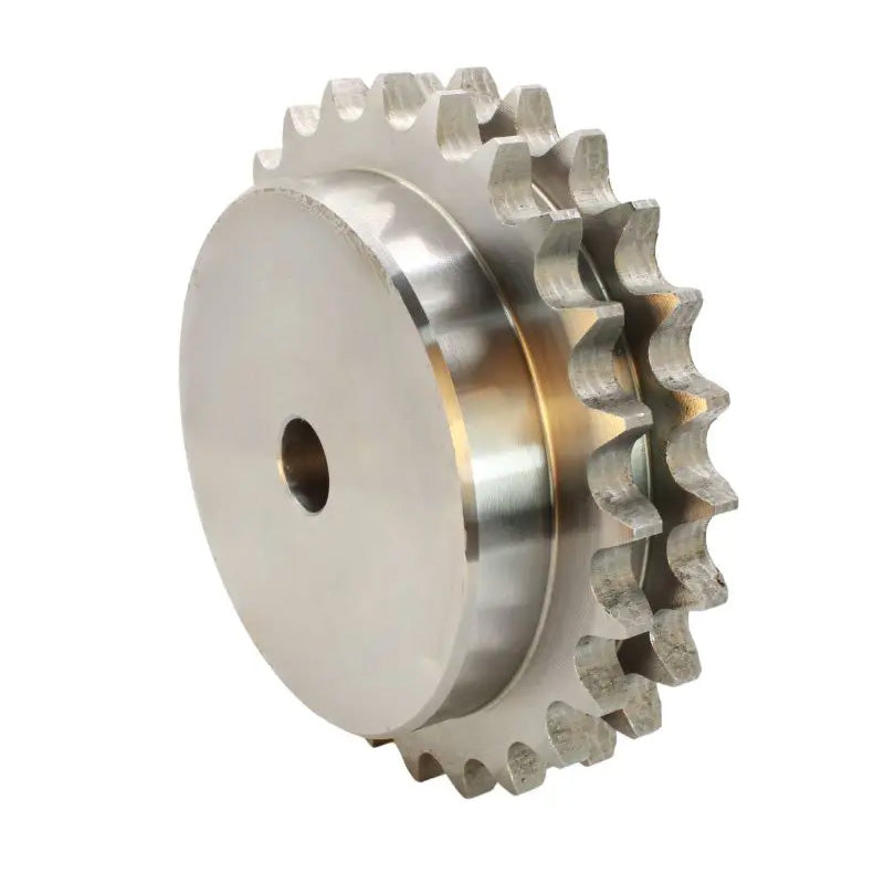 19 Tooth 16B Duplex Pilot Bore Sprocket for 1 inch Pitch Chain