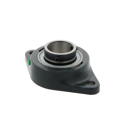INA PCJTY20XLN Two Bolt Cast Iron Oval Housing with Grub Screw Insert 20mm Bore