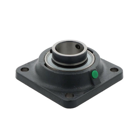 INA PCJY1/2 Four Bolt Cast Iron Square Housing with Grub Screw Insert 1/2 inch Bore