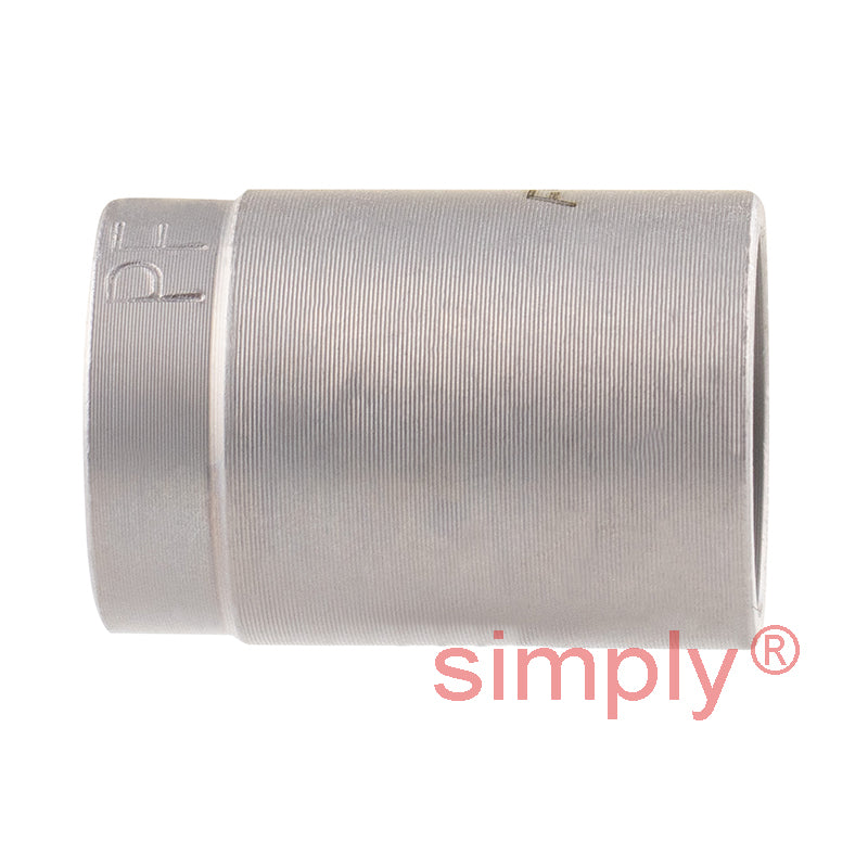 FLEXEQUIP/VOSS PF15 1SC/2SN Zinc Nickel Plated Swage Ferrule Fitting No Skive for Compact Hoses 1/4 inch SAE - Allow 2-3 Days