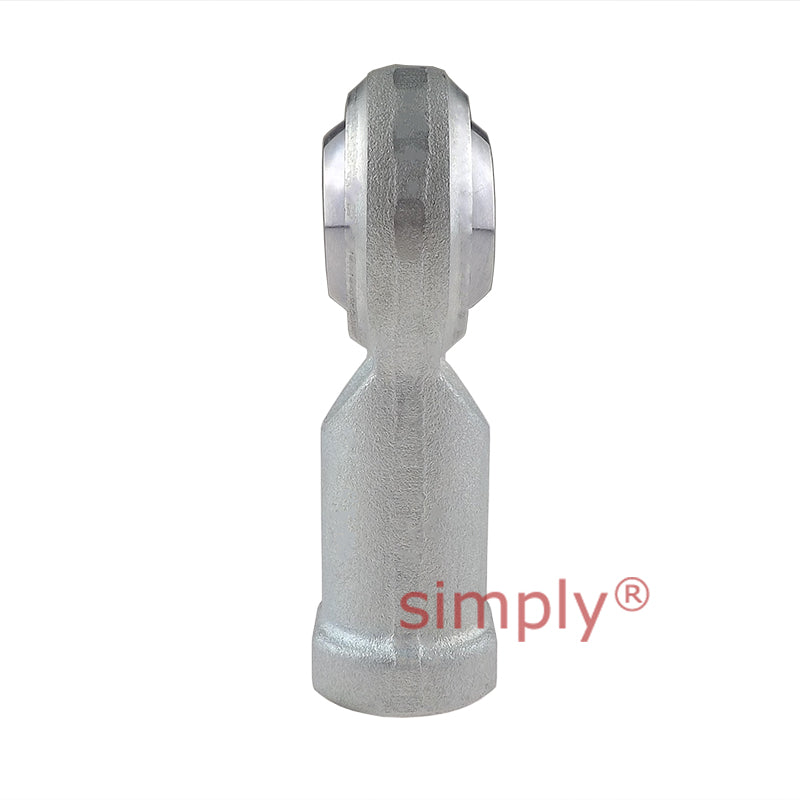 IKO PHS20EC Right Hand Steel / PTFE Lined Maintenance Free Plain Female Rod End M20x1.5 Thread