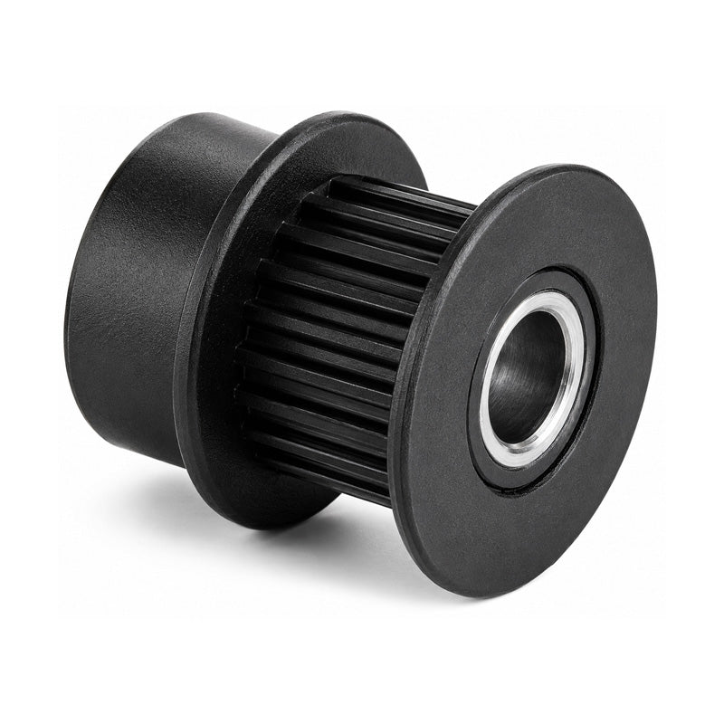 PP30-MXL-025MI - 0.08 inch Pitch 30 Tooth Pilot Bore Polycarbonate (Glass Filled) Timing Pulley with Aluminium Insert