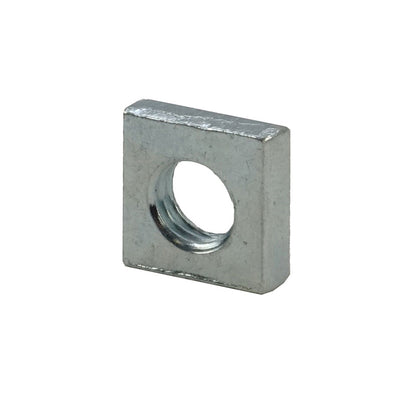 Unifix M8x13 - Grade 8 Steel Square Pressed Nut DIN 562 with 1.25mm Pitch and Bright Zinc Plated Finish