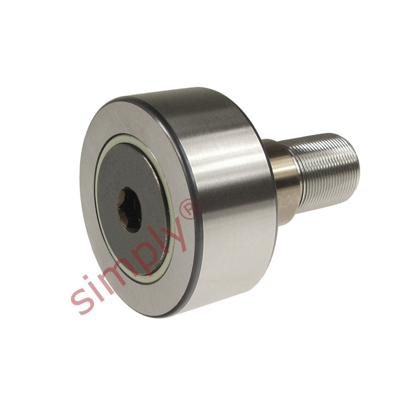 Budget PWKRE352RS Crowned Cam Follower with Eccentric Stud 35x18x20 M16x1.5 Thread