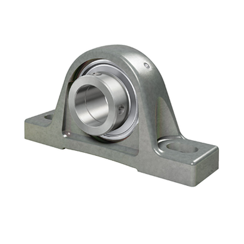 INA RAKY2-3/16 Cast Iron Plummer Block Housing with Eccentric Collar Insert 2-3/16 inch Bore