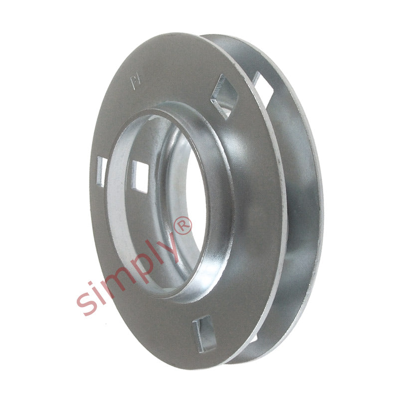 SSPF-5 Pressed Stainless Steel 3 Bolt Round Bearing Housing for SA and SB 205 Inserts
