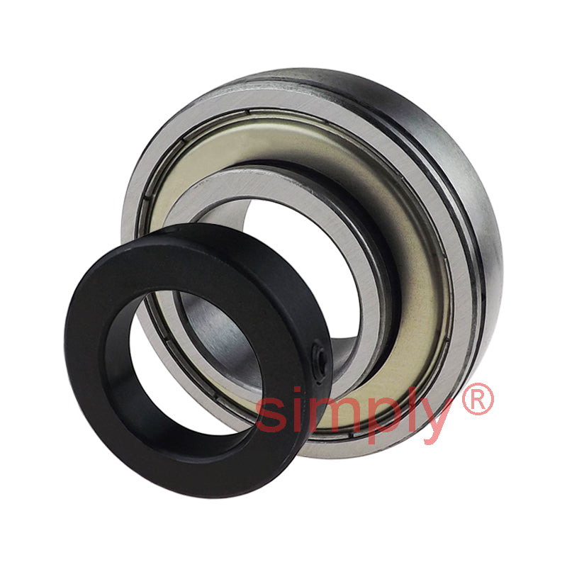 SA206G Metric Bearing Insert with Locking Collar 30mm Bore 62mm Outside Dia