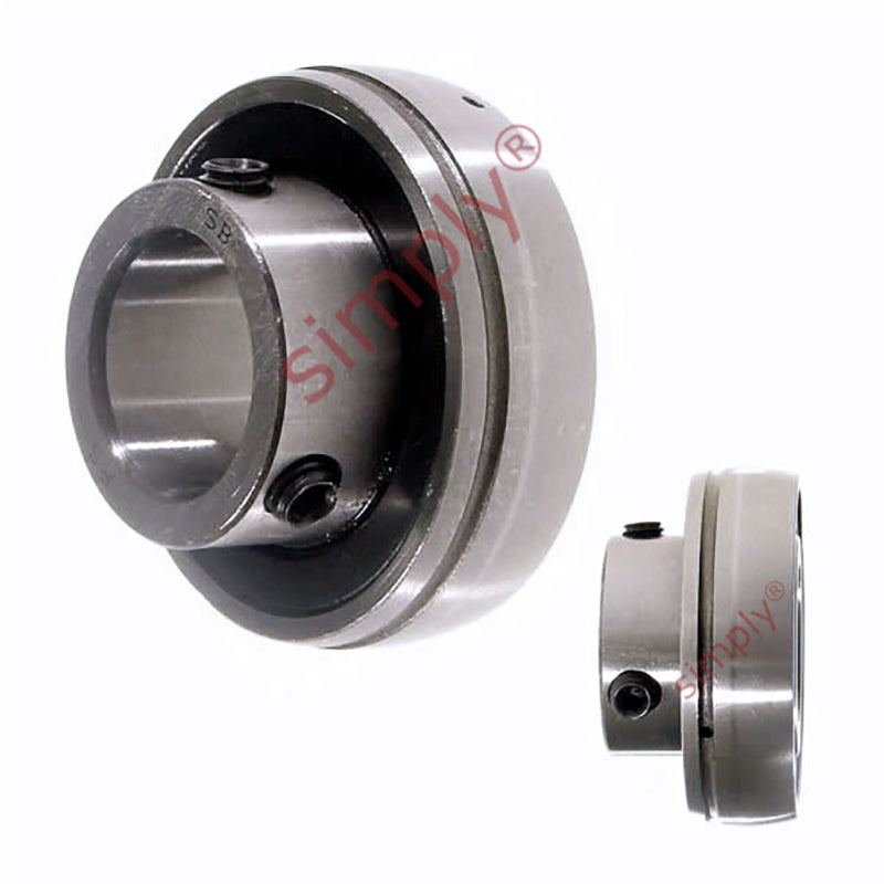 SSSB205 Stainless Steel Metric Bearing Insert with 25mm Bore 52mm Outside Dia