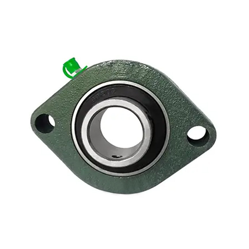 SBFD203 Metric Two Bolt Cast Iron Oval Housing with 17mm Bore