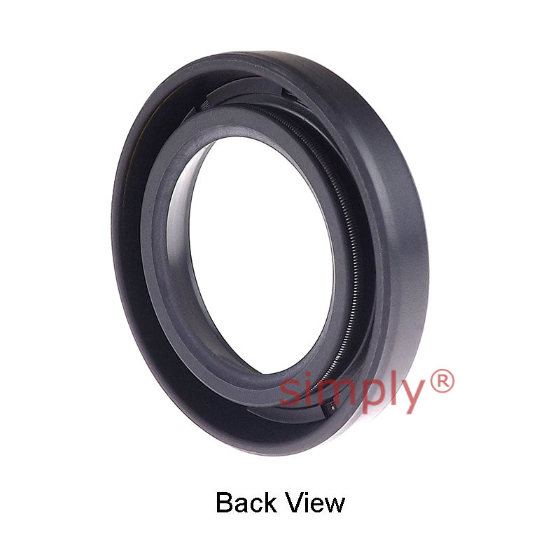 0.62x1.85x0.31 inch Nitrile Rubber Single Lip Rotary Shaft Oil Seal with Garter Spring R21 / SC