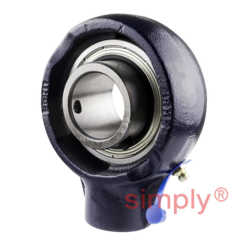 RHP SCH35 Metric Thread Cast Iron Hanger Bearing Unit and 35mm Bore Insert 97mm Outside Diameter