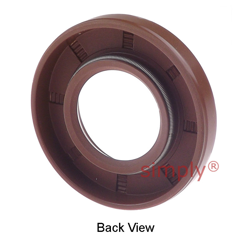 0.62x1.12x0.25 inch FKM Rubber Imperial Single Lip Rotary Shaft Oil Seal with Garter Spring
