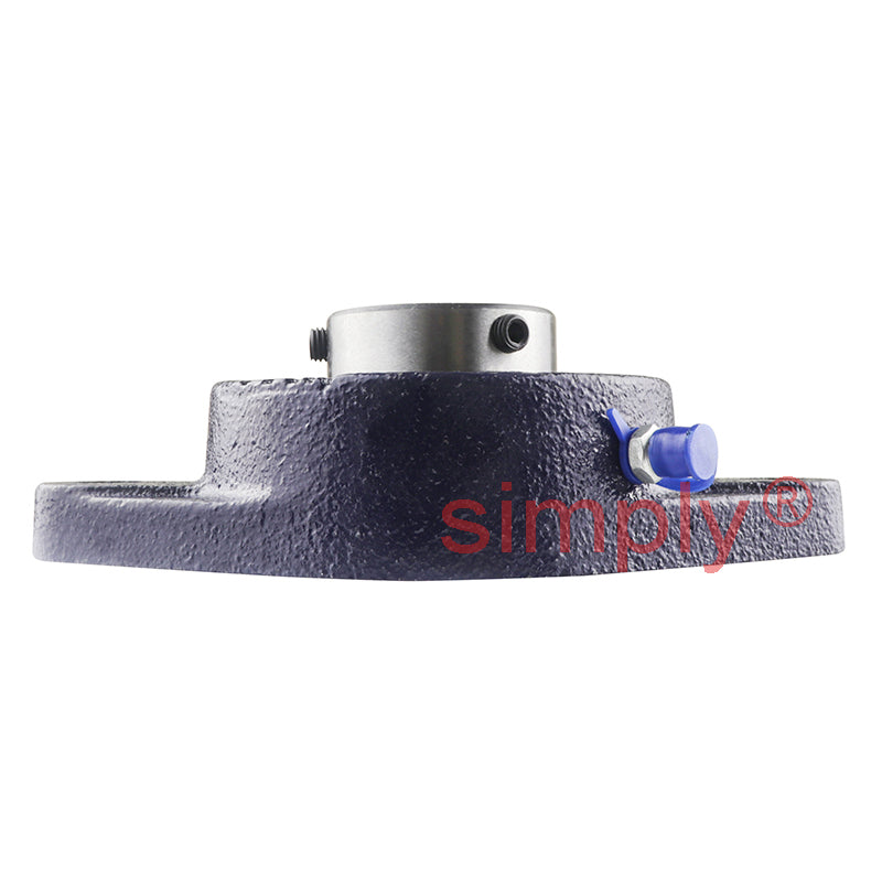 RHP SFT1 Two Bolt Oval Cast Iron Flange Housing 1 inch Bore Insert