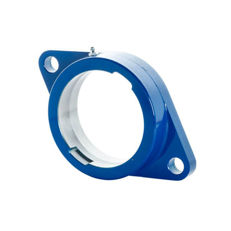 Major Brand SFT8T Metric Steel Two Bolt Oval Flanged Housing for Bearing Inserts with 90mm Outer Diameter - Allow 3-4 Weeks