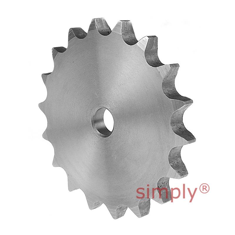 Branded 19 Tooth 08B Simplex Platewheel for 1/2 inch Pitch Chain