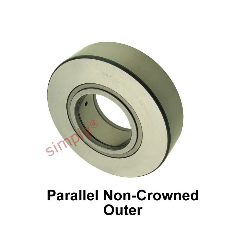 Major Brand NUTR25X Support Roller With Axial Guidance Parallel Non-Crowned Outer 25x52x25mm