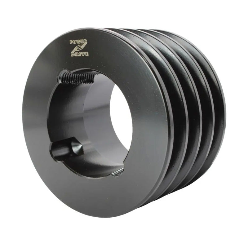 106X4SPA 106mm Pitch Diameter SPA Section Tapered Locking Bush Type Pulley with 4 Grooves (Bush not Incl.)