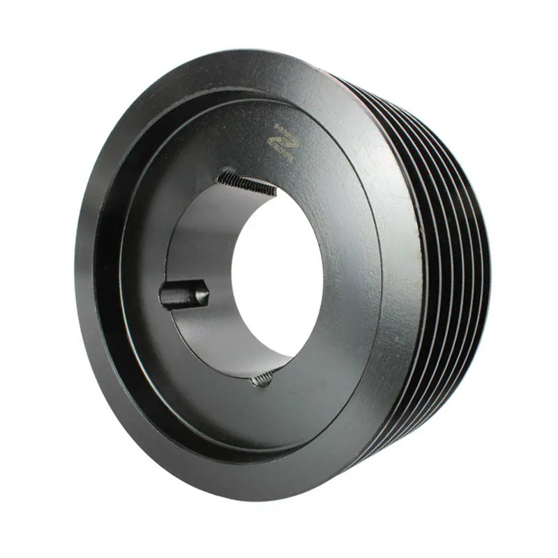 PowerDrive 224X6SPA 224mm Pitch Diameter SPA Section Tapered Locking Bush Type Pulley with 6 Grooves (Bush not Incl.) - Allow 2-3 Days