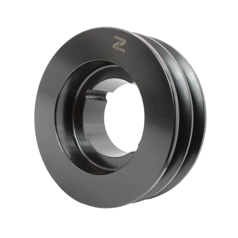 132X2SPB 132mm Pitch Diameter SPB Section Tapered Locking Bush Type Pulley with 2 Grooves (Bush not Incl.)