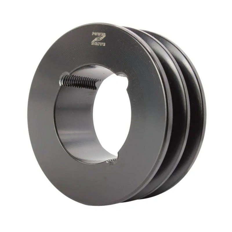100X2SPB 100mm Pitch Diameter SPB Section Tapered Locking Bush Type Pulley with 2 Grooves (Bush not Incl.)