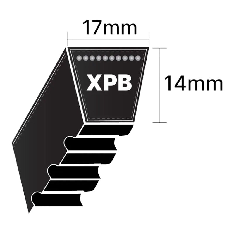 XPB4560 Pix SPBX-Section Cogged V-Belt