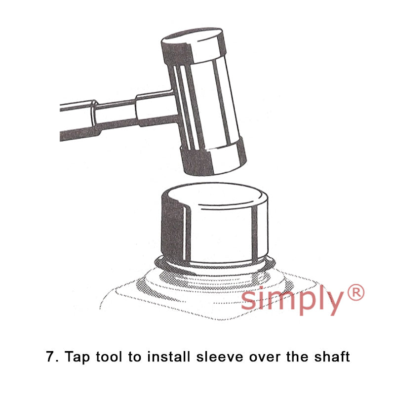 SKF CR99076 Hardened Stainless Speedi Sleeve for Shafts 19-19.1mm