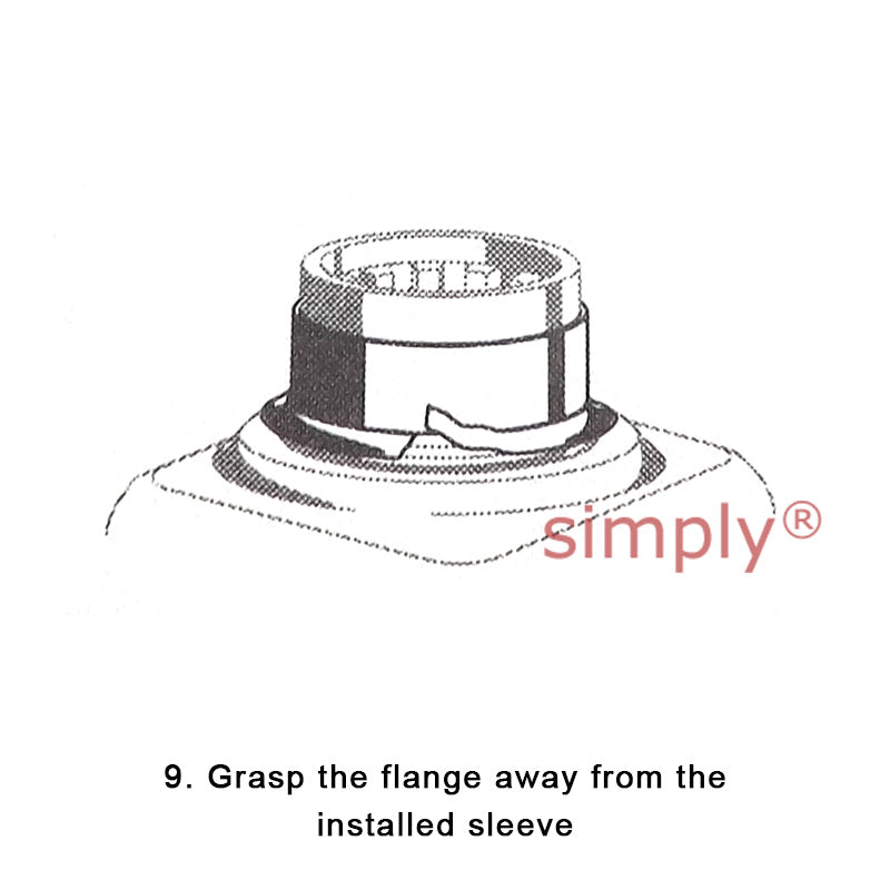 SKF CR99347 Hardened Stainless Speedi Sleeve for Shafts 88.9-89.06mm