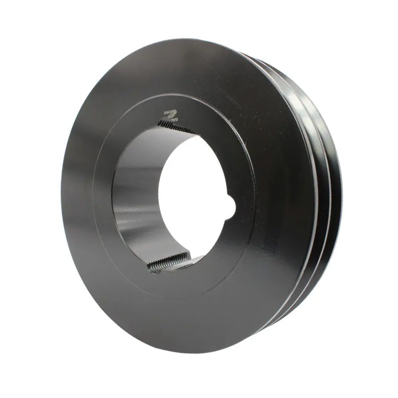 160X2SPZ 160mm Pitch Diameter SPZ Section Tapered Locking Bush Type Pulley with 2 Grooves (Bush not Incl.)