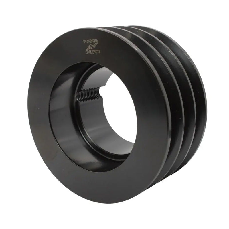 150X3SPZ 150mm Pitch Diameter SPZ Section Tapered Locking Bush Type Pulley with 3 Grooves (Bush not Incl.)