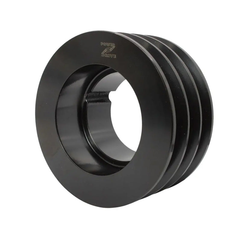 170X3SPZ 170mm Pitch Diameter SPZ Section Tapered Locking Bush Type Pulley with 3 Grooves (Bush not Incl.)