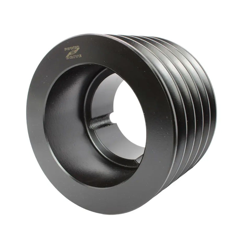 180X5SPZ 180mm Pitch Diameter SPZ Section Tapered Locking Bush Type Pulley with 5 Grooves (Bush not Incl.)