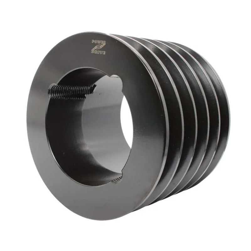125X5SPZ 125mm Pitch Diameter SPZ Section Tapered Locking Bush Type Pulley with 5 Grooves (Bush not Incl.)