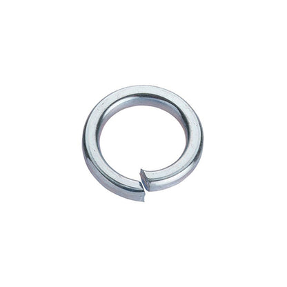 Unifix M16x24.4x3.5mm Single Coil Square Spring Washer DIN 7980 with Bright Zinc Plated Finish