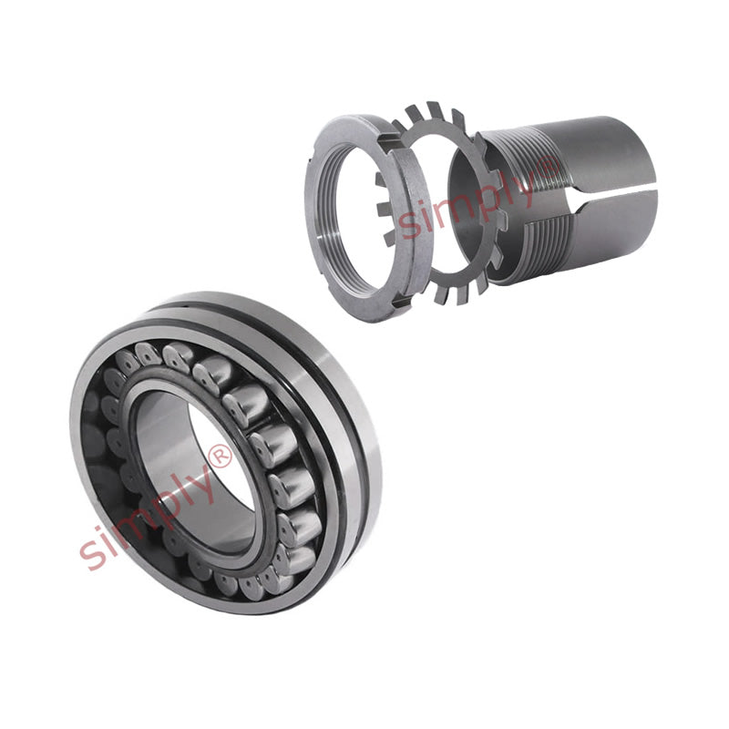 FAG 23996BKMBC3 Spherical Roller Bearing with H3996 Adapter Sleeve 450x650x128mm