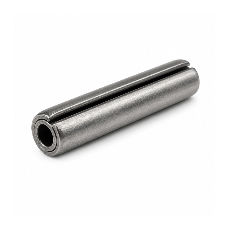 Imperial Nickel Stainless Steel AISI 304 MDK Coiled Roll Pin 5/32x1-3/4 inch with Plain Oiled Finish