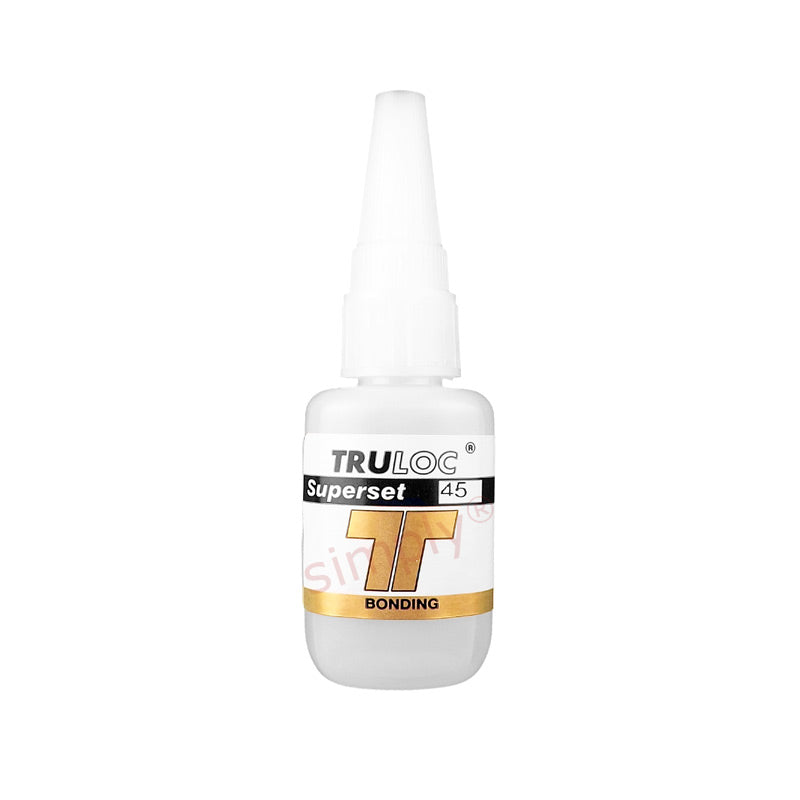 Truloc Superset 45 Cyanoacrylate Adhesive 20g Suitable for O-Ring Cord