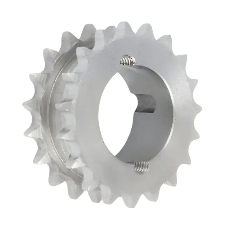15 Tooth 08B Tapered Bore Double Simplex Sprocket for 1/2 inch Pitch Chain