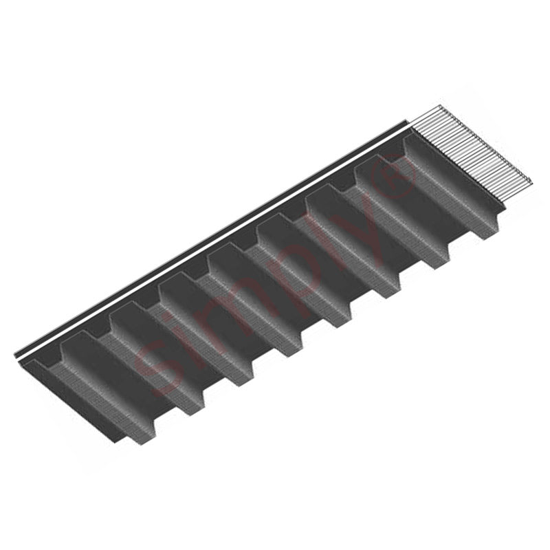 148XL031 Major Brand Synchronous Toothed Belt 0.31 inch Wide 14.8 inch Length 74 Teeth