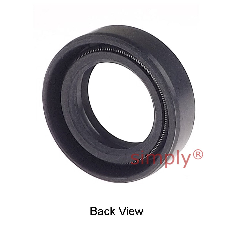 27x38x6mm Nitrile Rubber Double Lip Rotary Shaft Oil Seal with Garter Spring TC / R23