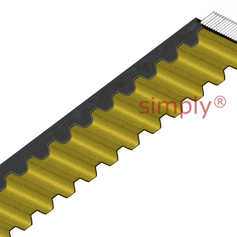 ContiTech SC8M4400X21 Synchrochain Timing Belt 21mm Width 4400mm Length 550 Teeth - Allow 2-3 Days
