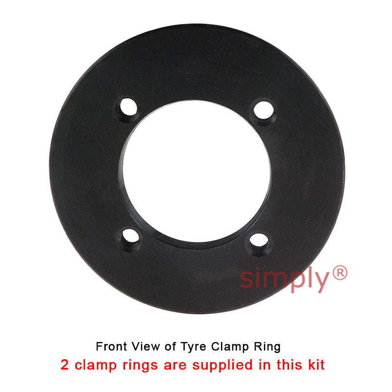Major Brand F50F/F50B Inner Facing Taper Bore/Pilot Bored Type Tyre Drive Coupling Assembly with Natural Rubber Tyre