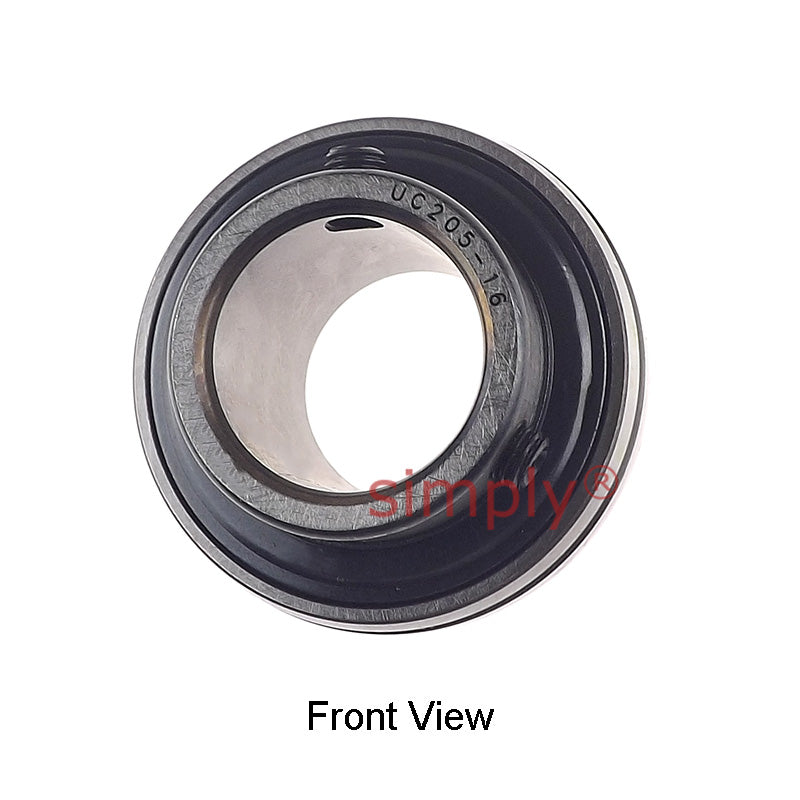 UC205-16 Imperial Bearing Insert with 1 inch Bore 52mm Outside Dia