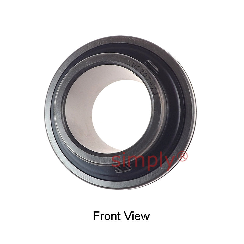 UC207-23 Imperial Bearing Insert with 1-7/16 inch Bore 72mm Outside Dia