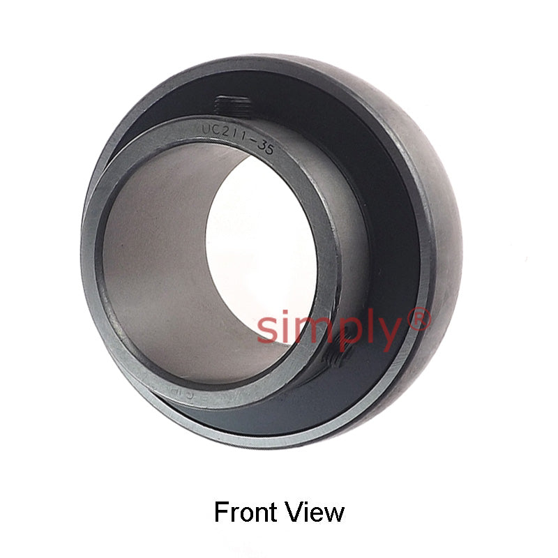 UC211-35 Imperial Bearing Insert with 2-3/16 inch Bore 100mm Outside Dia