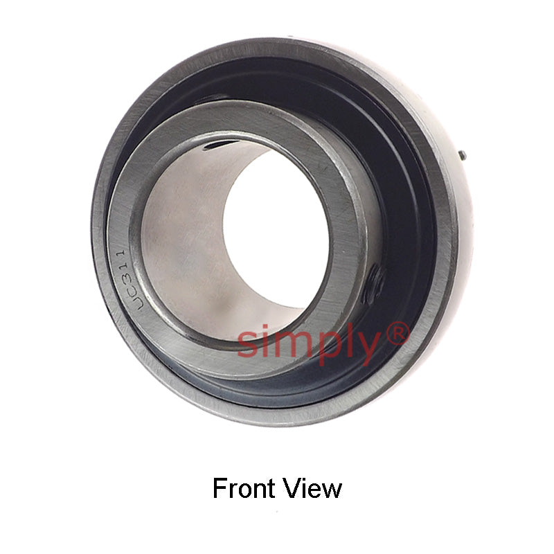 UC311 Heavy Duty Metric Bearing Insert With 55mm Bore 120mm Outside Dia